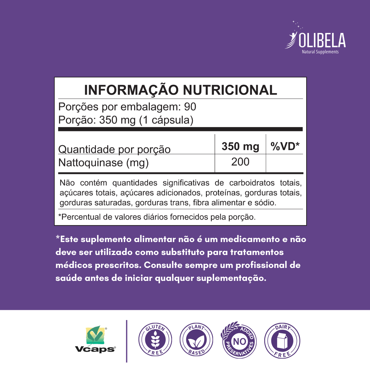 Nattokinase 4.000 Uf 200mg 90 Capsulas