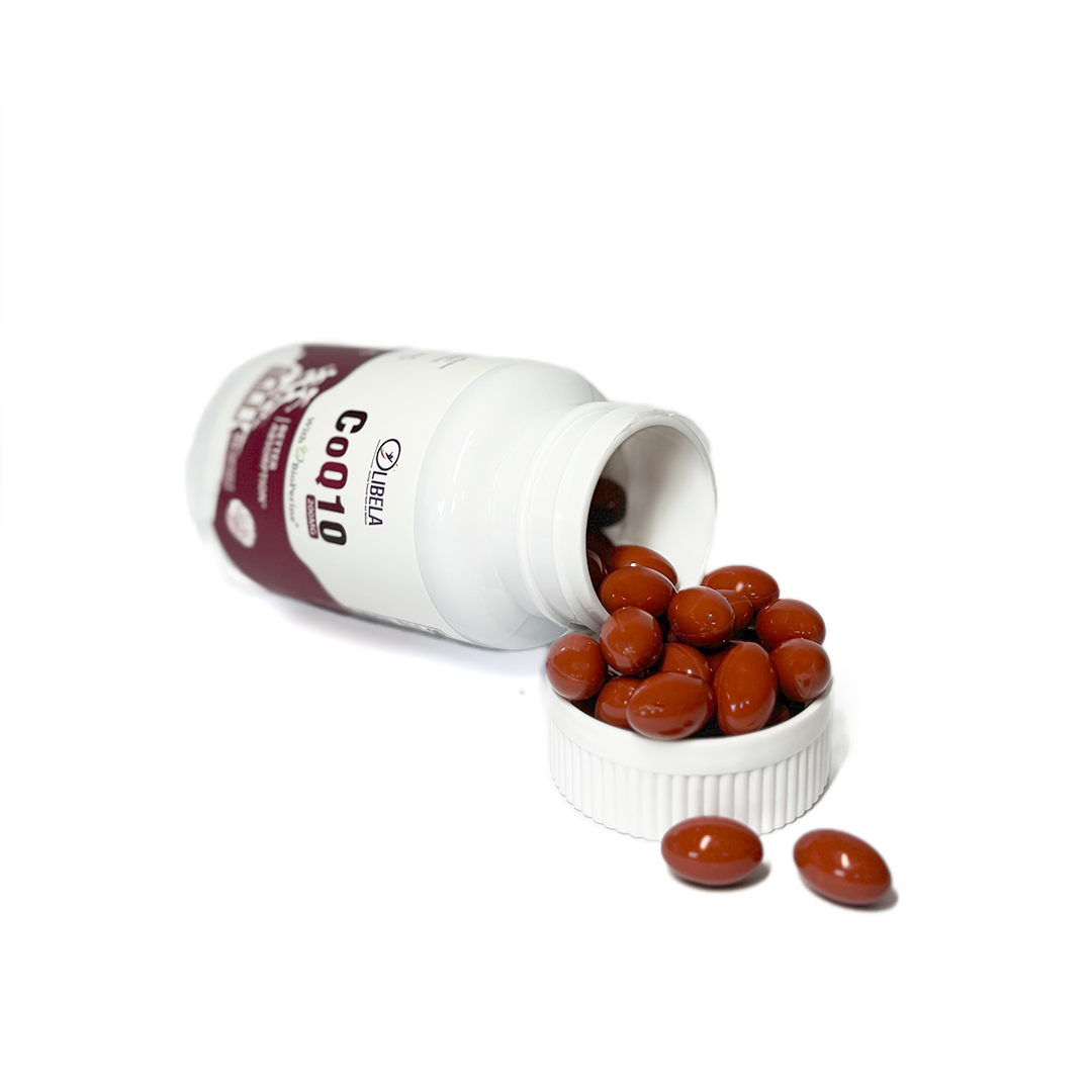 Olibela Coenzima Q10 200mg Vegano: Q10 Suplemento Antioxidante para Saúde Cardiovascular e Aumento de Energia