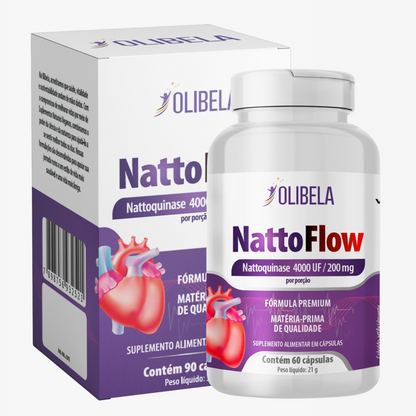 Nattokinase 4000FU 200mg 60 Cápsulas