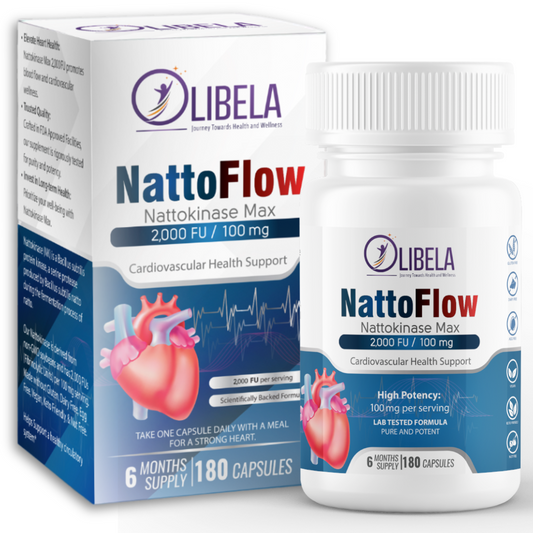 Olibela Nattokinase 2.000 UF 100mg – Suplemento para Saúde Cardiovascular e Circulação Sanguínea