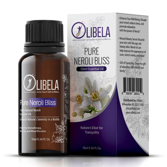 Olibela Óleo Essencial de Neroli - 100% Natural | Aroma Floral e Relaxante